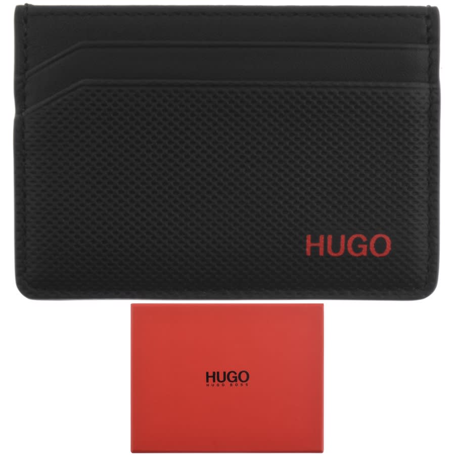 Alternative Image for ProductHUGO Austen Card Holder Black1